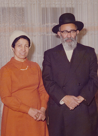 הרבנית והרב קאפח
