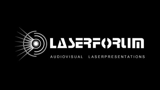Het oude logo van Laserforum