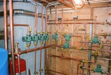Chiarillo's uses Uponor Pex tubing for radiant heating