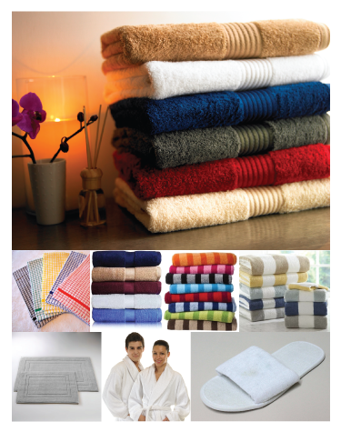 Bath Towels, Kitchen Towels, Bath Mats, Bath Slippers, Bath Robes, Hand Towels | Bed & Bath Linen | TSI Apparel