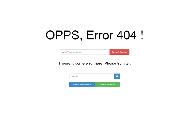 New Classic 404 Page.