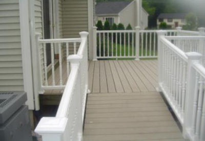We will clean and restore wraparound and multi-level decks